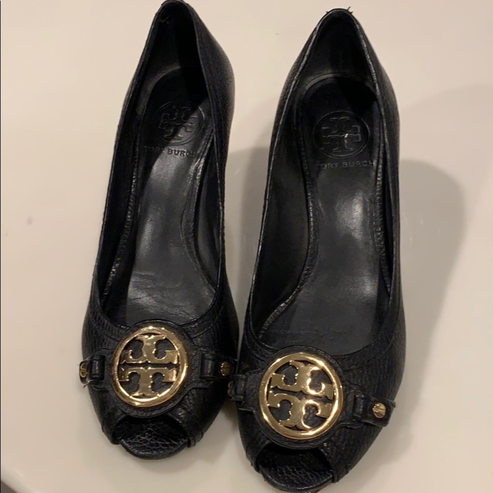 Tory Burch open toe wedge
